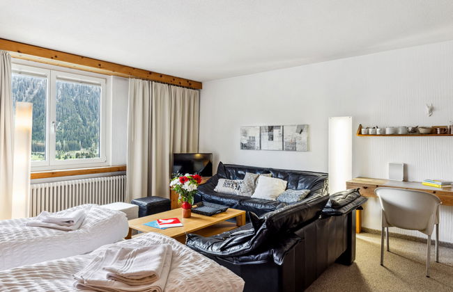 Apartamento de 2 quartos em Davos com piscina e sauna - Foto 12