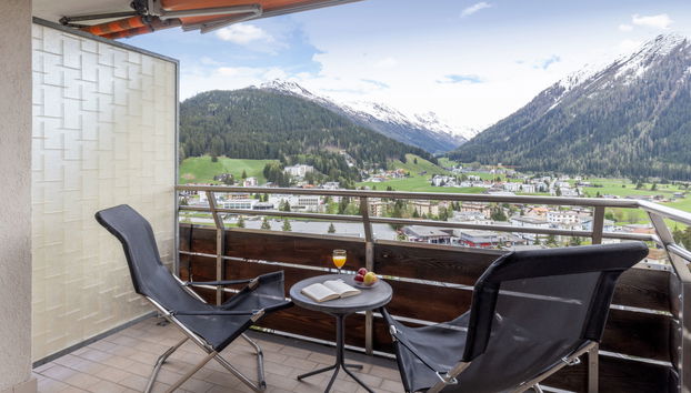 Apartment mit 2 Schlafzimmern in Davos mit schwimmbad und sauna - Foto 2