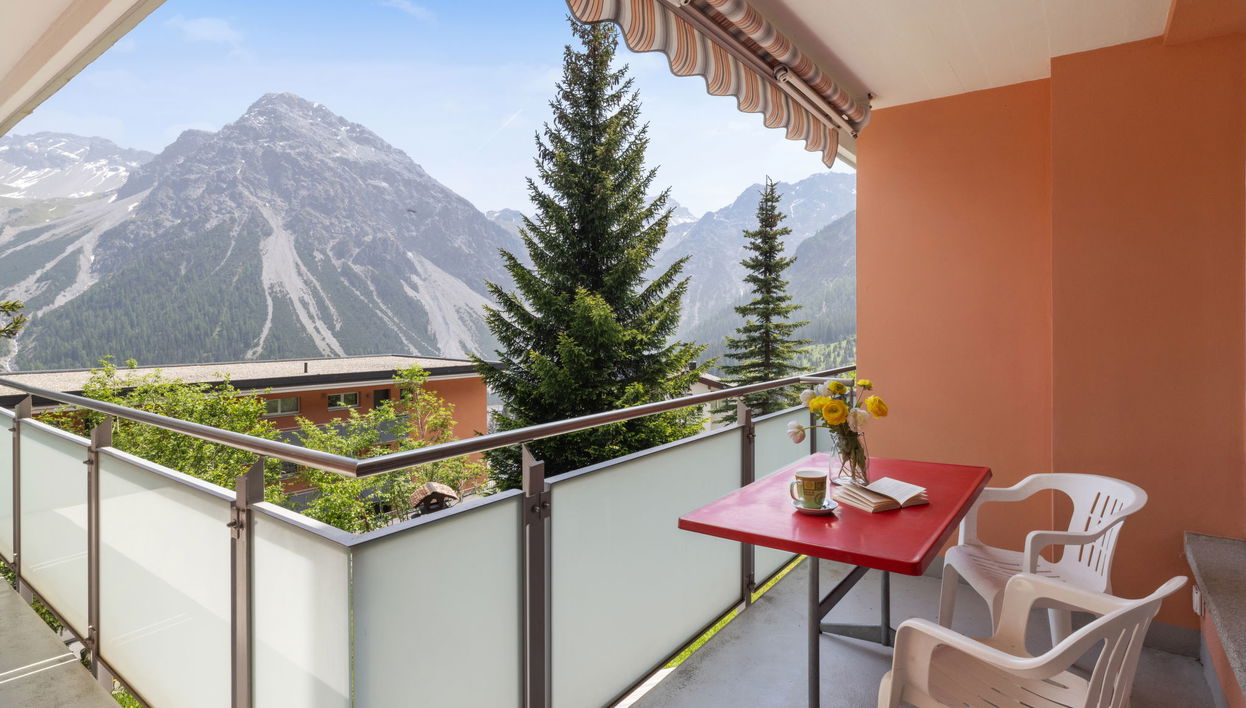 Apartment mit 2 Schlafzimmern in Arosa - Foto 1