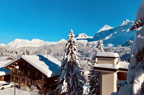 Foto 10 - Apartamento de 1 quarto em Arosa com vista para a montanha