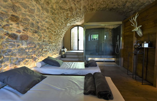 Apartamento de 2 quartos em Comano Terme com piscina privada e jardim - Foto 29