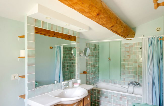 Casa de 4 quartos em Saint-Martin-de-Castillon com piscina privada e jardim - Foto 18