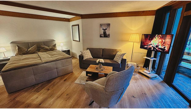 Apartamento de 1 quarto em Engelberg com piscina e sauna - Foto 5