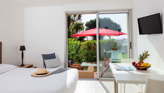 Apartment mit 1 Schlafzimmer in Santa-Lucia-di-Moriani mit schwimmbad und garten - Foto 5