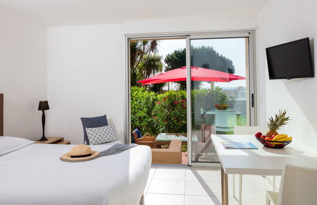 Apartment mit 1 Schlafzimmer in Santa-Lucia-di-Moriani mit schwimmbad und garten - Foto 5