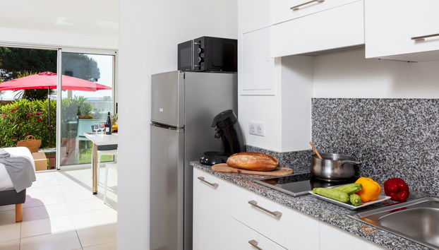 Apartment mit 1 Schlafzimmer in Santa-Lucia-di-Moriani mit schwimmbad und garten - Foto 4