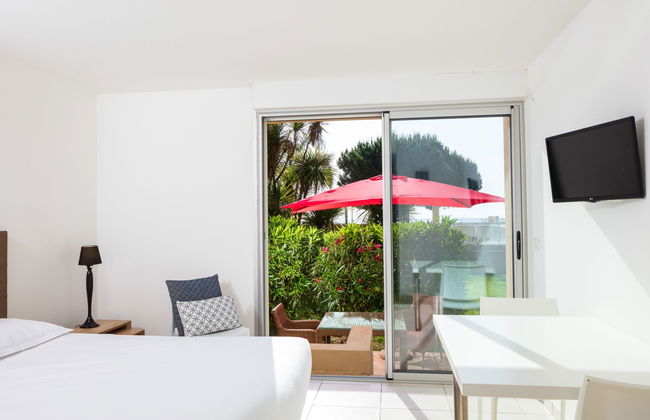 Apartment mit 1 Schlafzimmer in Santa-Lucia-di-Moriani mit schwimmbad und garten - Foto 6