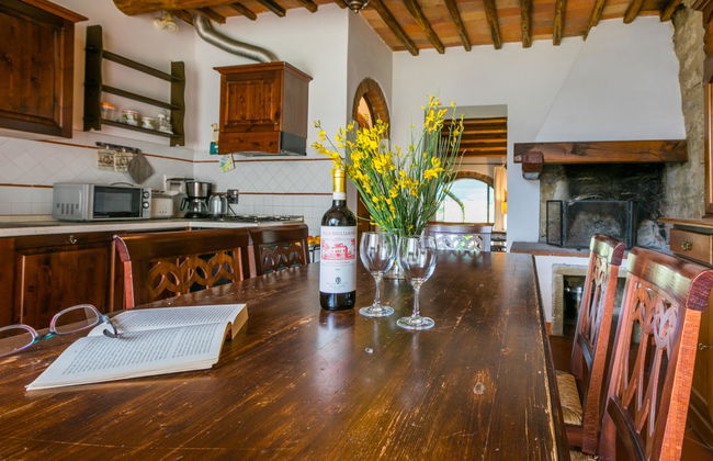Casa de 3 quartos em Laterina Pergine Valdarno com piscina privada e jardim - Foto 7