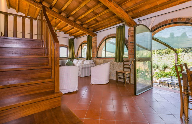 Casa de 3 quartos em Laterina Pergine Valdarno com piscina privada e jardim - Foto 21