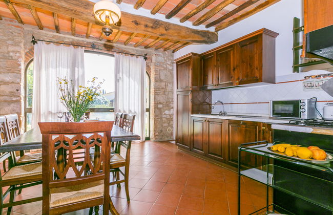 Casa de 3 quartos em Laterina Pergine Valdarno com piscina privada e jardim - Foto 4