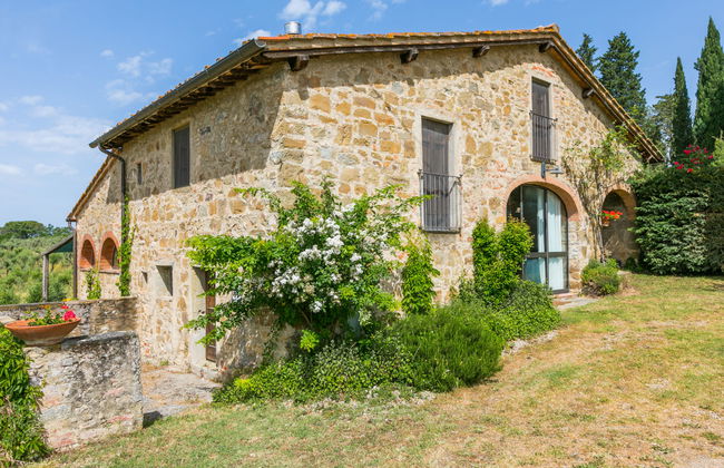 Casa de 3 quartos em Laterina Pergine Valdarno com piscina privada e jardim - Foto 1