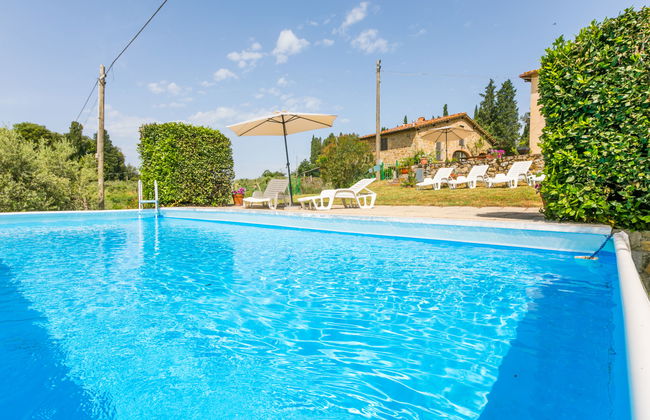 Casa de 3 quartos em Laterina Pergine Valdarno com piscina privada e jardim - Foto 47