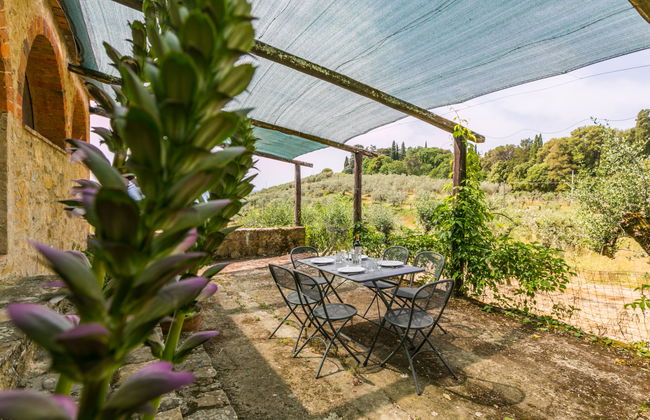 Casa de 3 quartos em Laterina Pergine Valdarno com piscina privada e jardim - Foto 41