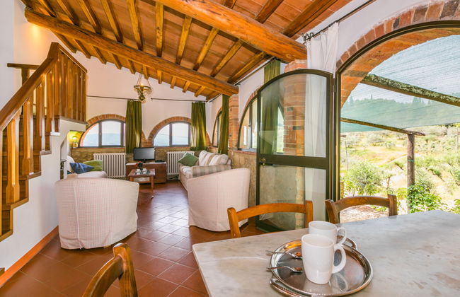 Casa de 3 quartos em Laterina Pergine Valdarno com piscina privada e jardim - Foto 17