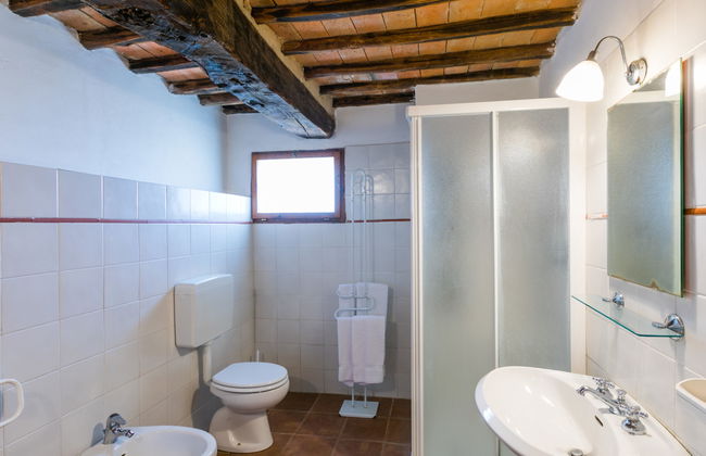 Casa de 3 quartos em Laterina Pergine Valdarno com piscina privada e jardim - Foto 28