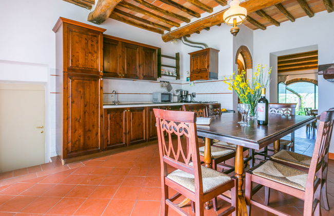 Casa de 3 quartos em Laterina Pergine Valdarno com piscina privada e jardim - Foto 11