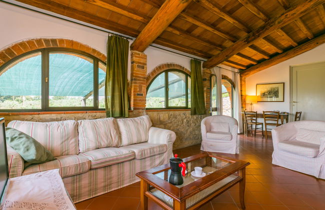Casa de 3 quartos em Laterina Pergine Valdarno com piscina privada e jardim - Foto 3