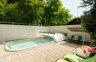 Photo 2 - Maison de 2 chambres à Balatonkenese avec piscine privée et vues sur la montagne