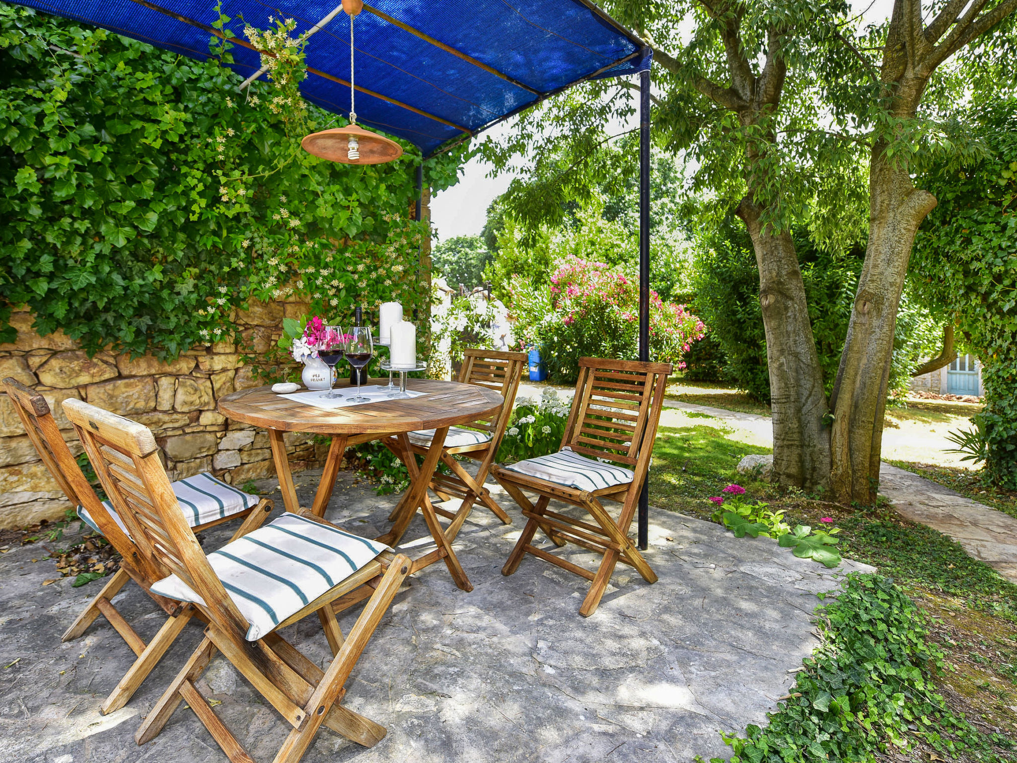 Photo 32 - Maison de 1 chambre à Kaštelir-Labinci avec piscine et vues à la mer