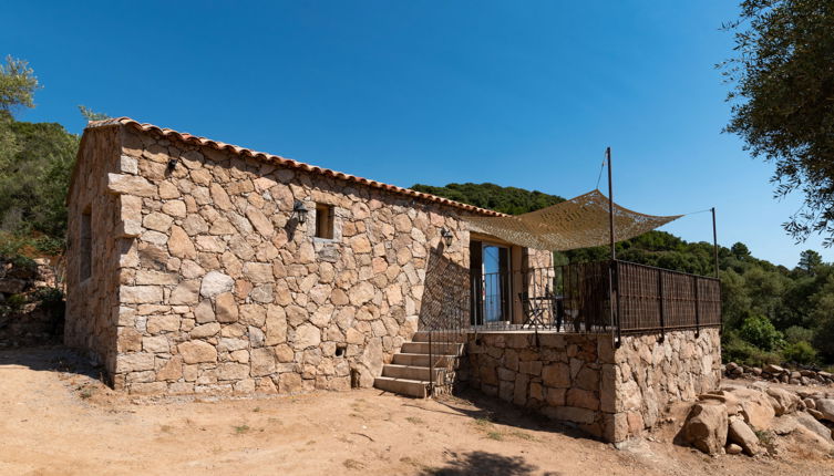 Foto 1 - Casa de 1 habitación en Porto-Vecchio con terraza y vistas al mar