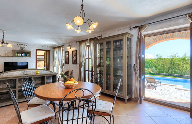 Casa de 4 quartos em Višnjan com piscina privada e jardim - Foto 14