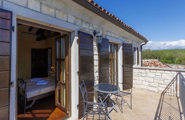 Casa de 4 quartos em Višnjan com piscina privada e jardim - Foto 29