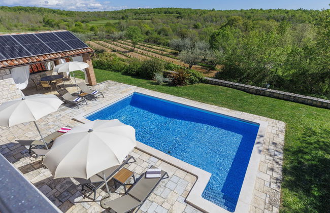 Casa de 4 quartos em Višnjan com piscina privada e jardim - Foto 30