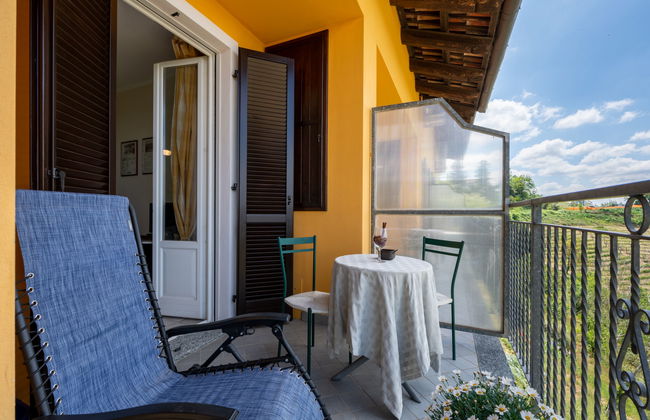 Apartamento de 1 quarto em Vinchio com piscina e jardim - Foto 3
