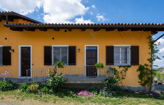 Apartamento de 1 quarto em Vinchio com piscina e jardim - Foto 2