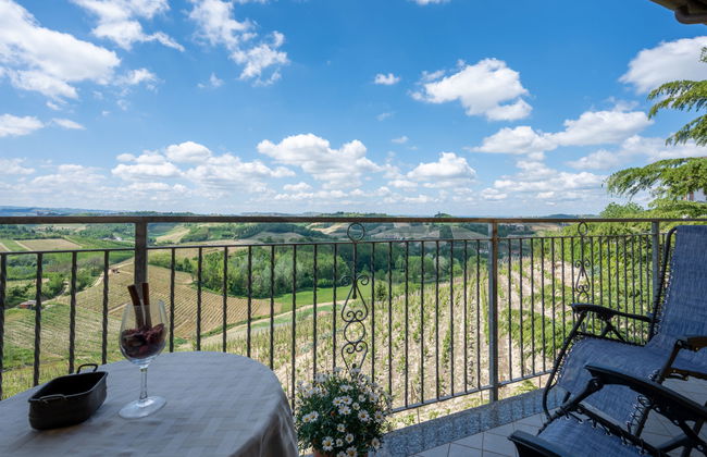 Apartamento de 1 quarto em Vinchio com piscina e jardim - Foto 18