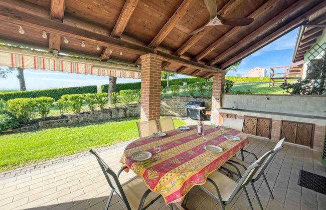 Casa de 3 quartos em Calliano com piscina privada e jardim - Foto 29