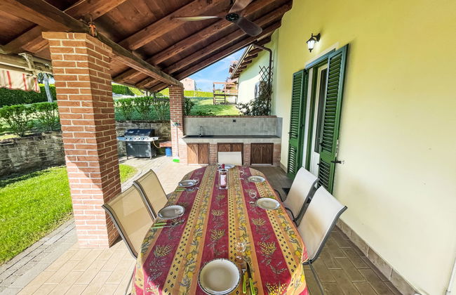 Casa de 3 quartos em Calliano com piscina privada e jardim - Foto 30