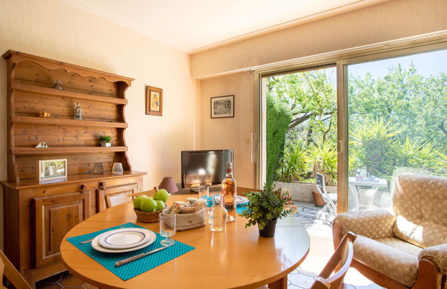 Apartamento de 1 quarto em Villeneuve-Loubet com piscina e jardim - Foto 11