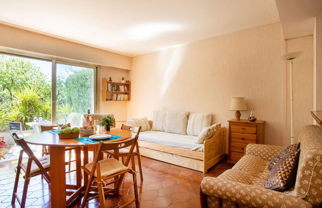 Apartamento de 1 quarto em Villeneuve-Loubet com piscina e jardim - Foto 10