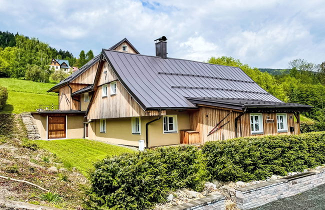 Apartamento de 3 quartos em Rokytnice nad Jizerou com jardim e sauna - Foto 39