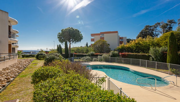Apartment mit 3 Schlafzimmern in Saint-Raphaël mit schwimmbad und terrasse - Foto 2
