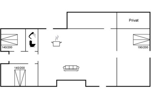 Foto 37 - Casa con 3 camere da letto a Saltum con terrazza