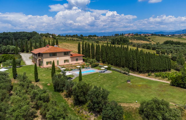 Casa de 14 quartos em Cerreto Guidi com piscina privada e jardim - Foto 1
