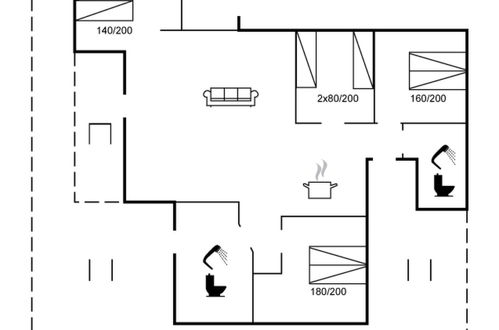 Foto 30 - Casa con 3 camere da letto a Nykøbing Sj con terrazza