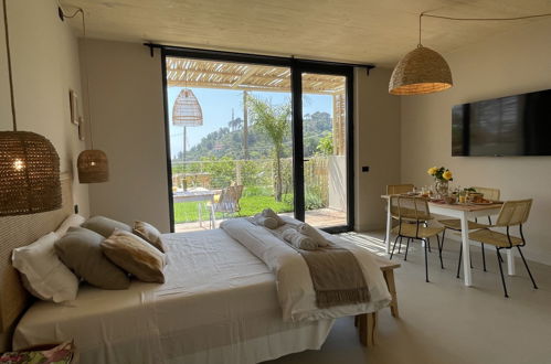 Foto 2 - Apartamento de 1 habitación en Costarainera con piscina y vistas al mar