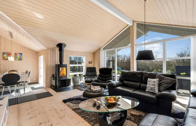 Casa con 3 camere da letto a Tarm con terrazza e sauna - Foto 21