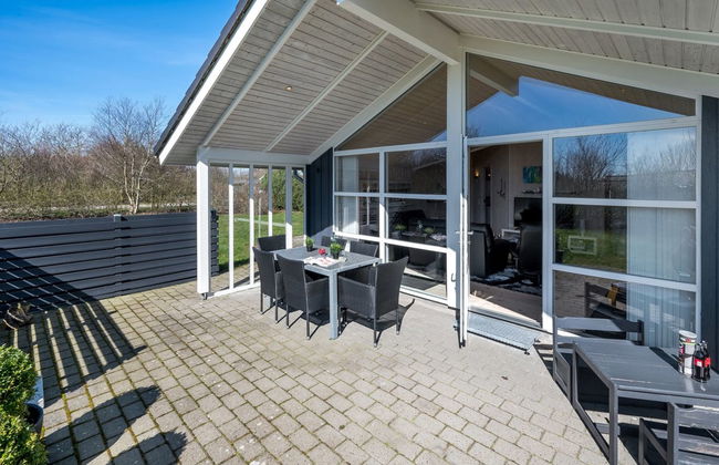 Casa con 3 camere da letto a Tarm con terrazza e sauna - Foto 16