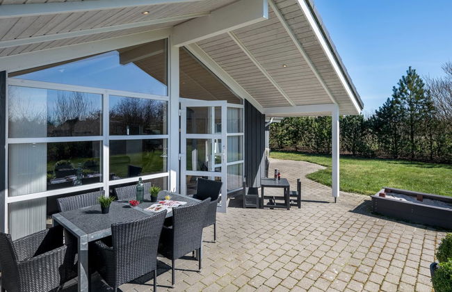 Casa con 3 camere da letto a Tarm con terrazza e sauna - Foto 14