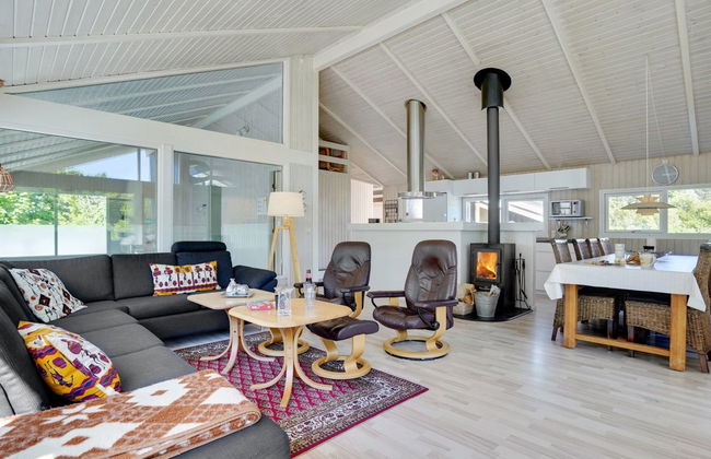 Casa de 4 quartos em Lønstrup com piscina privada e terraço - Foto 20