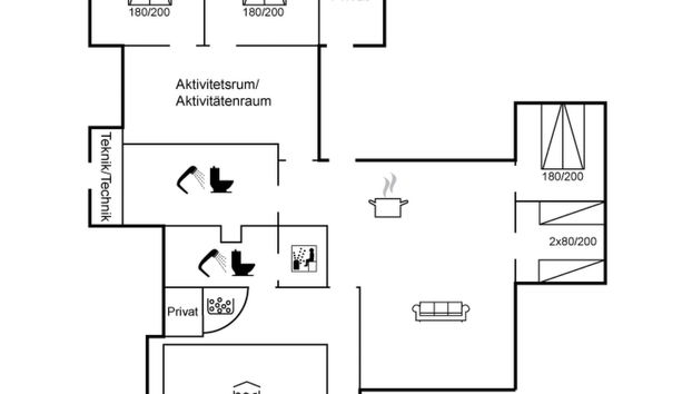 Haus mit 4 Schlafzimmern in Lønstrup mit privater pool und terrasse - Foto 2