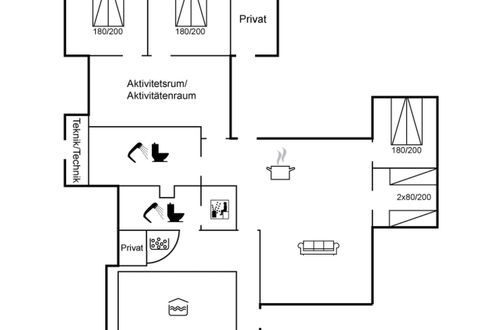 Foto 32 - Haus mit 4 Schlafzimmern in Lønstrup mit privater pool und terrasse