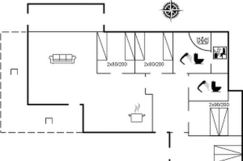 Foto 25 - Casa con 4 camere da letto a Lønstrup con terrazza e sauna