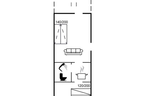 Photo 12 - Appartement de 1 chambre à Rømø avec terrasse