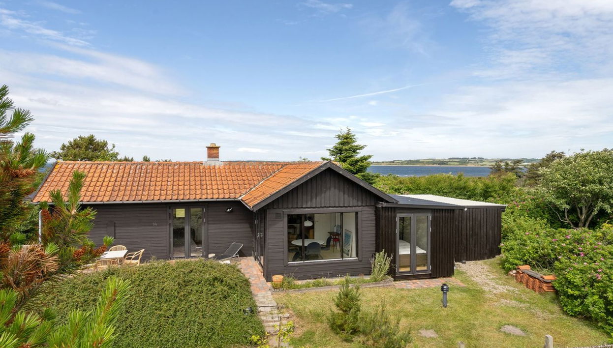 Casa de 2 quartos em Roslev com terraço e sauna - Foto 1