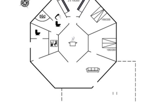 Foto 25 - Casa con 3 camere da letto a Skjern con terrazza e sauna